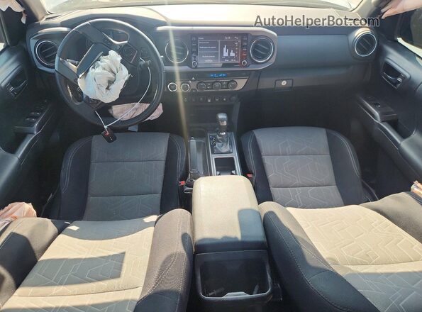 3TMCZ5AN2PM635478 2023 TOYOTA TACOMA Silver წინა პანელის ხედი