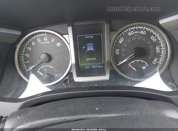 3TMCZ5AN3GM041918 2016 TOYOTA TACOMA Black Vista de los asientos traseros