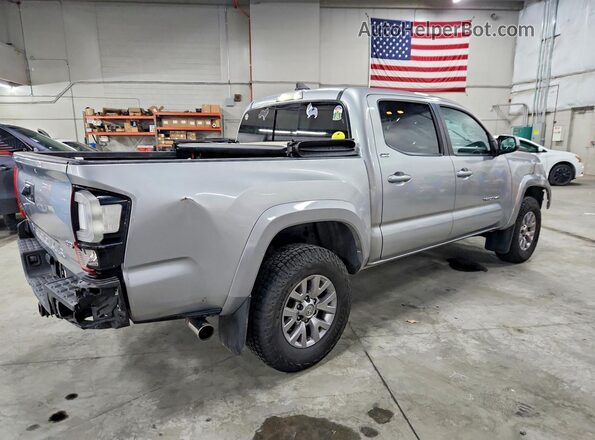 3TMCZ5AN3JM136390 2018 TOYOTA TACOMA Silver უკანა მარჯვენა