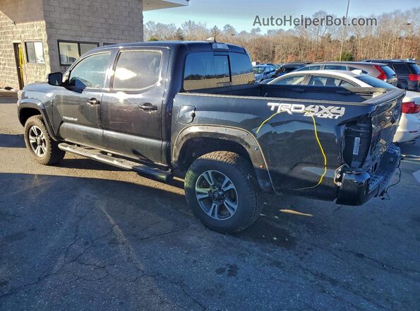 3TMCZ5AN3JM154789 2018 TOYOTA TACOMA Black Trasero izquierdo