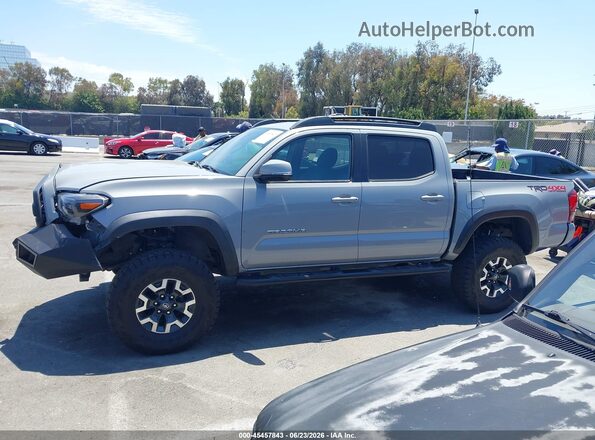 3TMCZ5AN3JM185816 2018 TOYOTA TACOMA Gray სალონის 360-გრადუსიანი ხედი