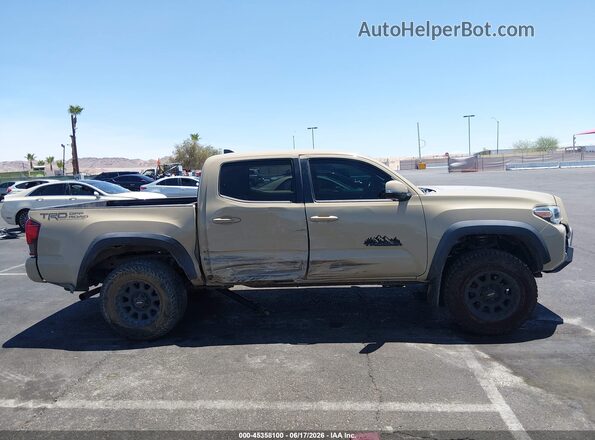 3TMCZ5AN3KM213938 2019 TOYOTA TACOMA Brown Widok wnętrza 360 stopni