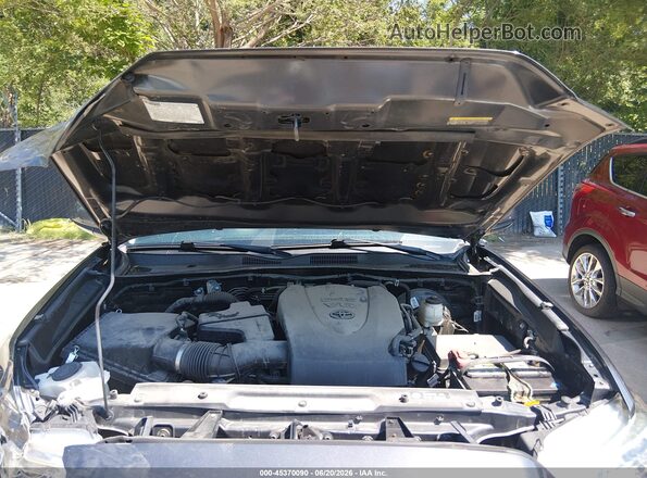 3TMCZ5AN3KM267286 2019 TOYOTA TACOMA Gray Widok z tyłu