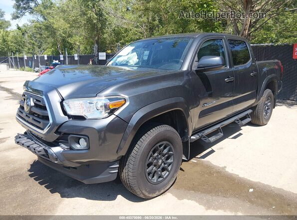 3TMCZ5AN3KM267286 2019 TOYOTA TACOMA Gray Przód lewy