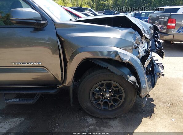 3TMCZ5AN3KM267286 2019 TOYOTA TACOMA Gray 