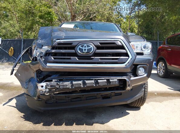 3TMCZ5AN3KM267286 2019 TOYOTA TACOMA Gray Widok z przodu