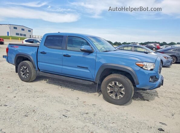3TMCZ5AN3KM267403 2019 TOYOTA TACOMA Blue Delantero derecho