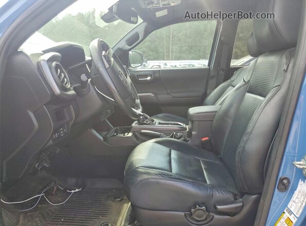 3TMCZ5AN3KM267403 2019 TOYOTA TACOMA Blue Vista interior delantera