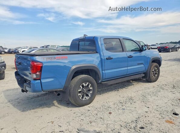 3TMCZ5AN3KM267403 2019 TOYOTA TACOMA Blue Trasero derecho