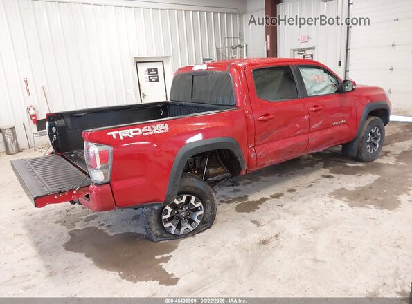 3TMCZ5AN3LM341176 2020 TOYOTA TACOMA Red Tył prawy