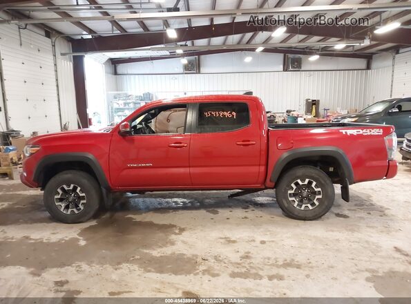 3TMCZ5AN3LM341176 2020 TOYOTA TACOMA Red Widok wnętrza 360 stopni