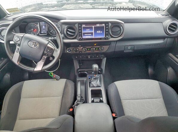 3TMCZ5AN3LM344871 2020 TOYOTA TACOMA Gray წინა პანელის ხედი