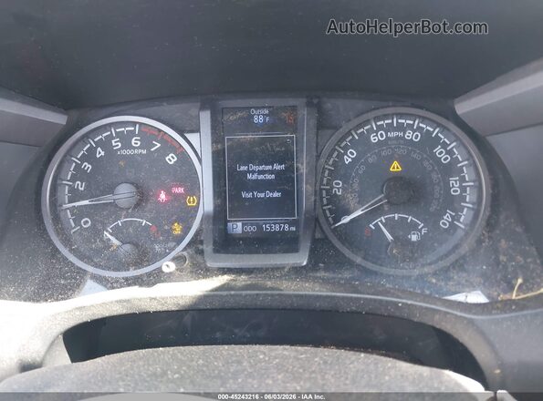 3TMCZ5AN3LM347009 2020 TOYOTA TACOMA Black Вид задніх сидінь