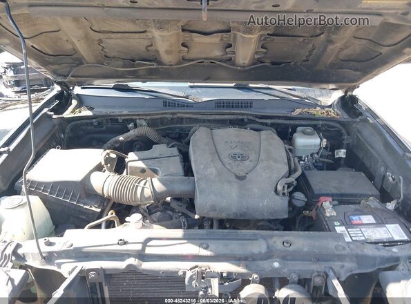 3TMCZ5AN3LM347009 2020 TOYOTA TACOMA Black Вид ззаду