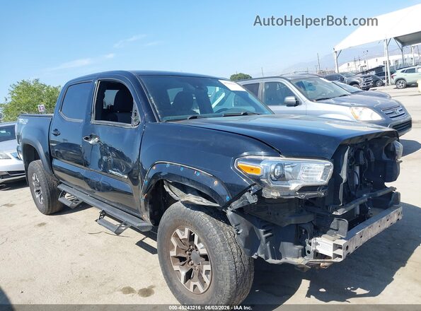 3TMCZ5AN3LM347009 2020 TOYOTA TACOMA Black Вид спереду