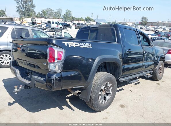 3TMCZ5AN3LM347009 2020 TOYOTA TACOMA Black Задня права чверть