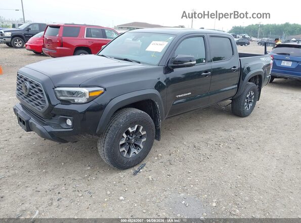 3TMCZ5AN3PM597579 2023 TOYOTA TACOMA Black Передня ліва чверть