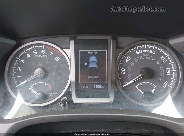 3TMCZ5AN3PM597579 2023 TOYOTA TACOMA Black Вид задніх сидінь