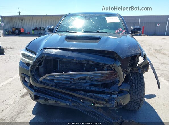 3TMCZ5AN3PM640169 2023 TOYOTA TACOMA Black Widok z przodu
