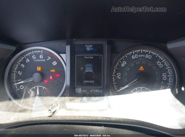 3TMCZ5AN3PM640169 2023 TOYOTA TACOMA Black Widok tylnych siedzeń