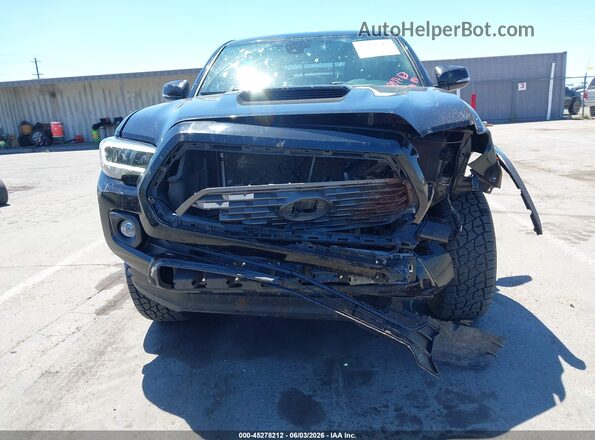 3TMCZ5AN3PM640169 2023 TOYOTA TACOMA Black Widok wnętrza z tyłu