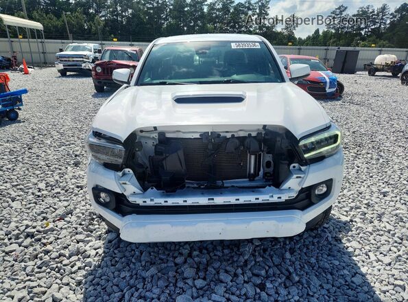 3TMCZ5AN3PM642536 2023 TOYOTA TACOMA White Դիմացի տեսք