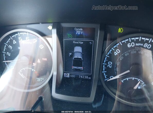 3TMCZ5AN4HM110312 2017 TOYOTA TACOMA Black Հետևի նստատեղերի տեսք