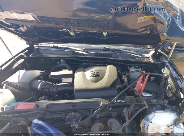 3TMCZ5AN4HM110312 2017 TOYOTA TACOMA Black Հետևի տեսք