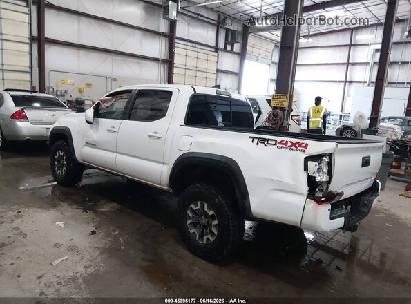 3TMCZ5AN4JM134843 2018 TOYOTA TACOMA White უკანა მარცხენა