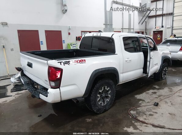 3TMCZ5AN4JM134843 2018 TOYOTA TACOMA White უკანა მარჯვენა