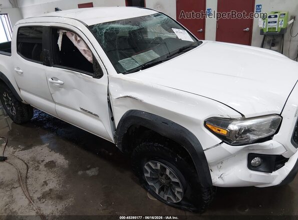 3TMCZ5AN4JM134843 2018 TOYOTA TACOMA White წინა ხედი