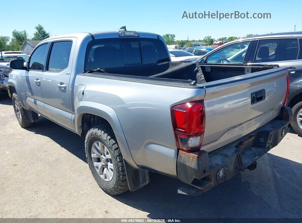 3TMCZ5AN4JM141856 2018 TOYOTA TACOMA Silver Rear left