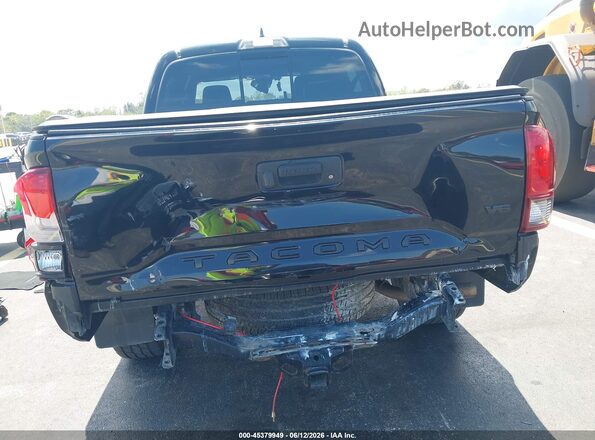 3TMCZ5AN4JM162352 2018 TOYOTA TACOMA Black Դիմացի տեսք