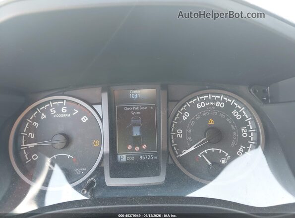 3TMCZ5AN4JM162352 2018 TOYOTA TACOMA Black Հետևի նստատեղերի տեսք