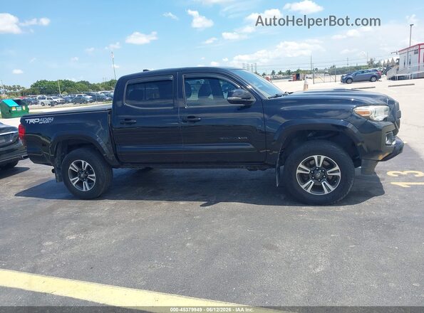 3TMCZ5AN4JM162352 2018 TOYOTA TACOMA Black Սալոնի 360 աստիճան տեսք
