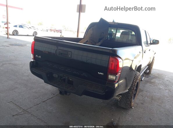 3TMCZ5AN4JM169656 2018 TOYOTA TACOMA Black უკანა მარჯვენა
