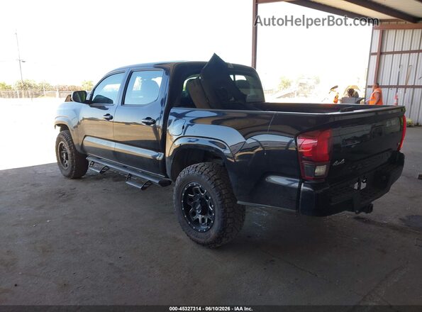 3TMCZ5AN4JM169656 2018 TOYOTA TACOMA Black უკანა მარცხენა