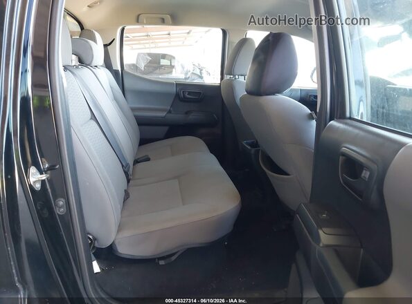 3TMCZ5AN4JM169656 2018 TOYOTA TACOMA Black VIN კოდის სტიკერის ხედი