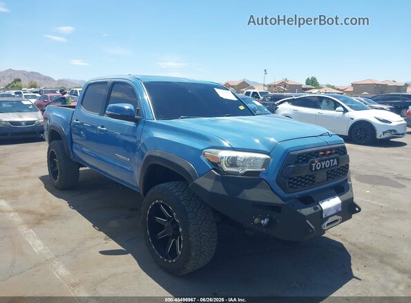 3TMCZ5AN4KM195708 2019 TOYOTA TACOMA Blue Vista frontal