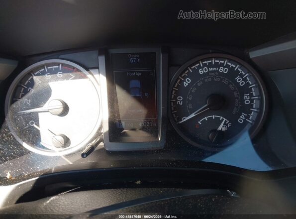3TMCZ5AN4KM216623 2019 TOYOTA TACOMA Tan Вид задніх сидінь