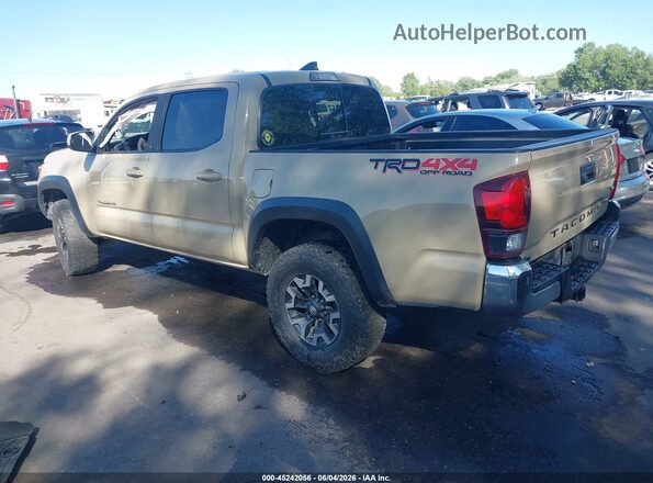 3TMCZ5AN4KM246303 2019 TOYOTA TACOMA Beige Tył lewy