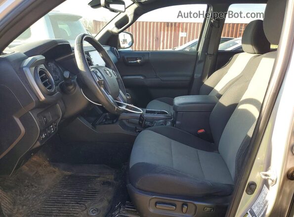 3TMCZ5AN4LM342174 2020 TOYOTA TACOMA Gray წინა სალონის ხედი