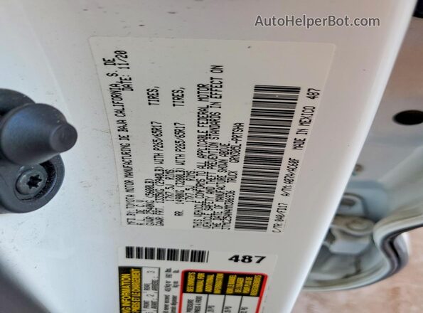 3TMCZ5AN4MM386936 2021 TOYOTA TACOMA White 