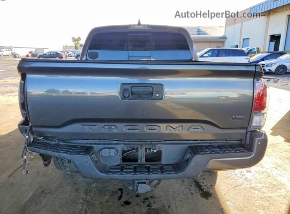 3TMCZ5AN4MM420227 2021 TOYOTA TACOMA Gray Հետևի տեսք