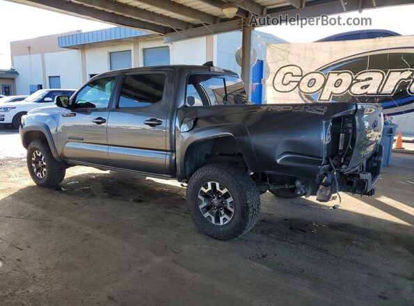 3TMCZ5AN4MM420227 2021 TOYOTA TACOMA Gray Հետևի ձախ