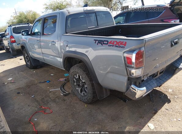 3TMCZ5AN4MM430157 2021 TOYOTA TACOMA Gray Հետևի ձախ