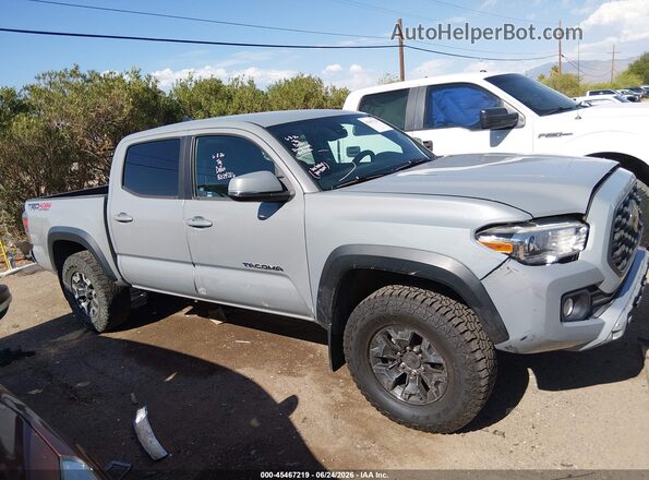 3TMCZ5AN4MM430157 2021 TOYOTA TACOMA Gray Սալոնի հետևի տեսք