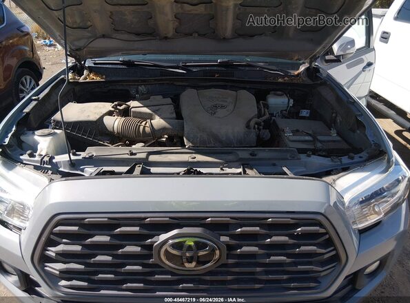 3TMCZ5AN4MM430157 2021 TOYOTA TACOMA Gray Հետևի տեսք