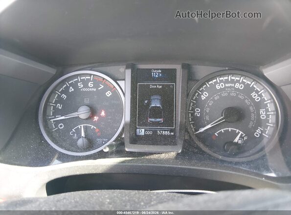 3TMCZ5AN4MM430157 2021 TOYOTA TACOMA Gray Հետևի նստատեղերի տեսք