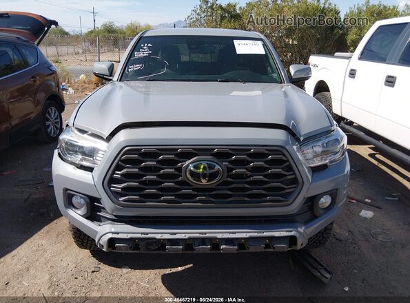 3TMCZ5AN4MM430157 2021 TOYOTA TACOMA Gray Սարքավորումների վահանակի տեսք